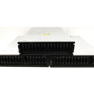 IBM System Storage 16 Bay Hard Drive Arrays - Lot of 3