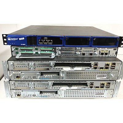 Cisco & Juniper Network Items - Lot of 4