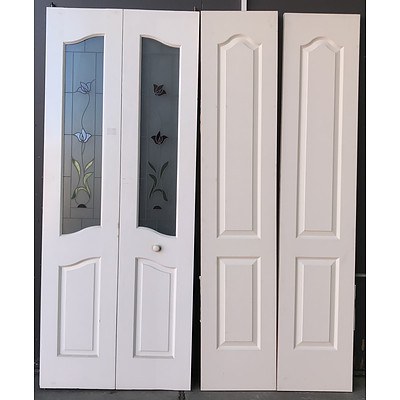 Four French Door Panels - Brand New