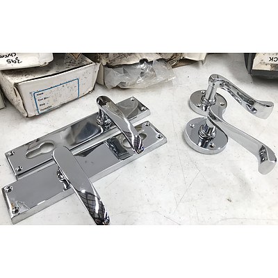 Chrome Lever Sets - Lot of Approx 20 Brand New - RRP Over $1,000