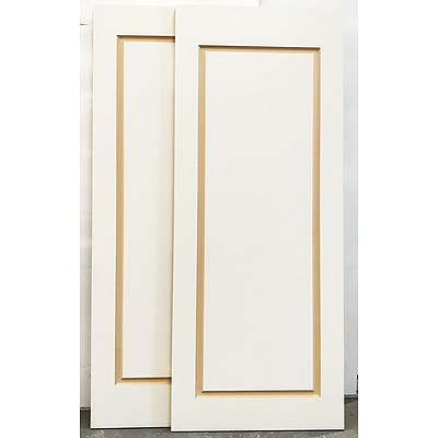 Five External Oak Doors - Brand New