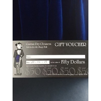 $100 Dry Cleaning Voucher From Garran Dry Cleaners - No 1