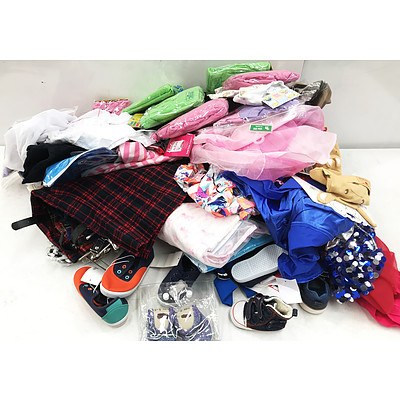 Bulk Lot of Brand New Kids and Baby Clothing - RRP Over $500