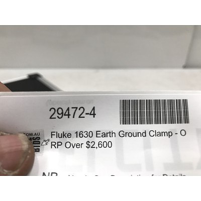 Fluke 1630 Earth Ground Clamp - ORP Over $2,600