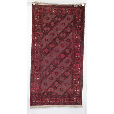 Afghan Baluch Hand Knotted Wool Pile Rug