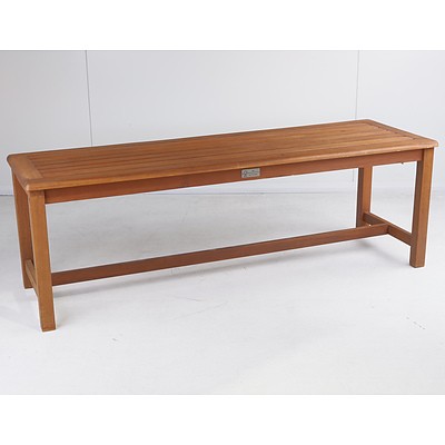 Pair of FSC Outdoor Timber Benches