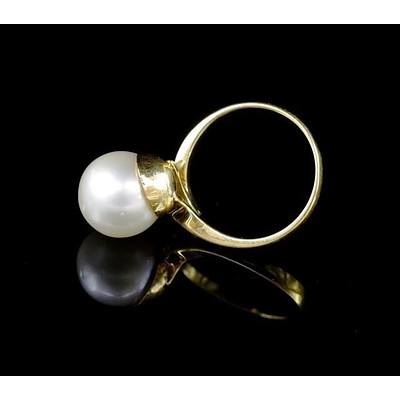 18ct Gold South Sea Pearl Ring