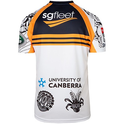 Brumbies Pasifika Day Jersey - Worn and Signed by #1  Scott Sio