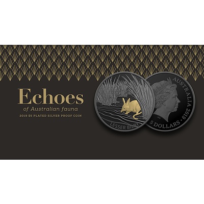 2019 Echoes of Australia Fauna: Lesser Bilby Coin - Certificate #0001 AND A Behind the Scenes Tour of The Royal Australian Mint for 2 People