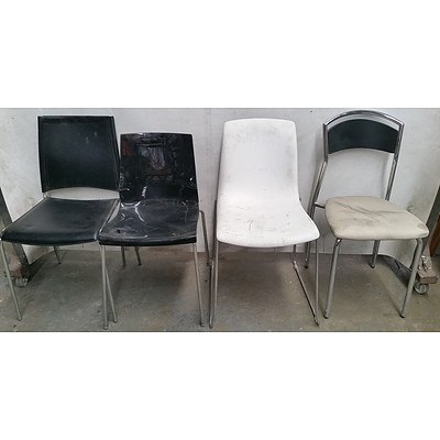Contemporary Occasional Chairs Lot of Eight