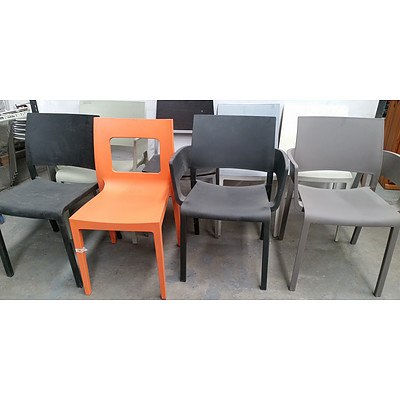 DD Furniture Fiona Chairs and Contemporary Occasional Chairs - Lot of 11