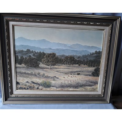 Oil on Canvas Morning Light St Flinders Ranges