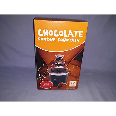 Chocolate Fondue Fountain (NEW)