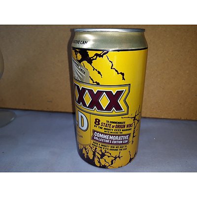 XXXX Collectable beer glasses & cans