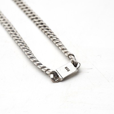 Sterling Silver Gents Chain, 52g