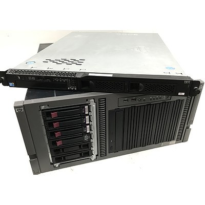 IBM Dell & Hp Servers - Lot of 5