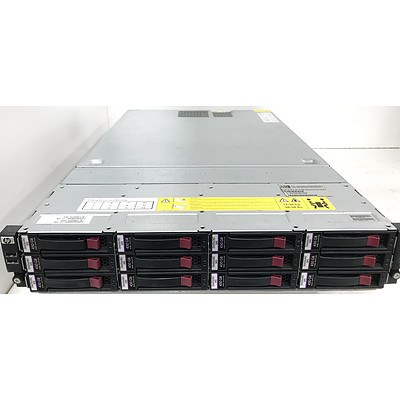 Hp P4500 AMD Quad-Core Opteron 2376 2.30GHz 2 RU 12-Bay SAS Storage System with 4.95TB