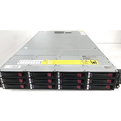 Hp P4500 AMD Quad-Core Opteron 2376 2.30GHz 2 RU 12-Bay SAS Storage System with 4.95TB