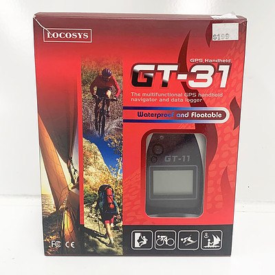 Locosys GT-31/GT-11 Hand Held GPS and Data Logger RRP $199