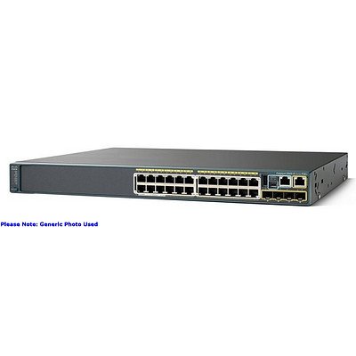 Cisco (30PWS-C2960S-24PS-L) Catalyst 2960-S Series PoE+ 24-Port Gigabit Managed Switch *BRAND NEW