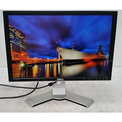 Dell UltraSharp (2007WFPb) 20-Inch LCD Monitor - Lot of Two