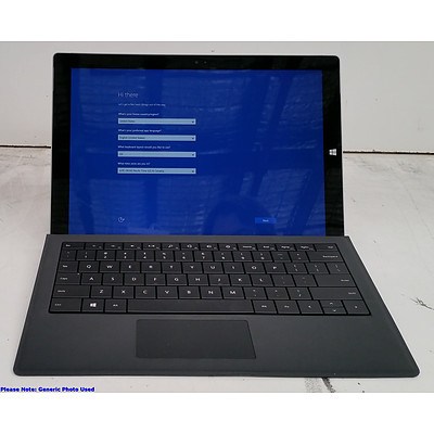 Microsoft Surface (1631) Pro 3 12-Inch 128GB Core i5 (4300U) 1.90GHz 2-in-1 Detachable Laptop