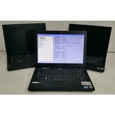 Dell Latitude 14-Inch Assorted CPU Laptops - Lot of Three