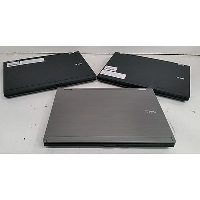 Dell Latitude 14-Inch Assorted CPU Laptops - Lot of Three