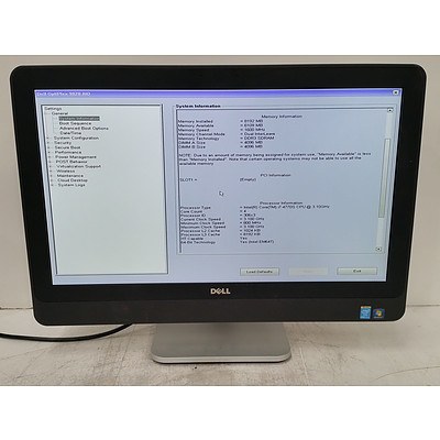 Dell OptiPlex 9020 AIO Core i7 (4770S) 3.10GHz 23" All-in-One Computer