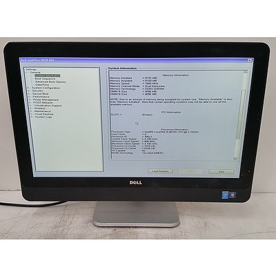 Dell OptiPlex 9020 AIO Core i5 (4670S) 3.10GHz 23" All-in-One Computer