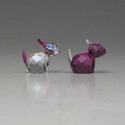 Swarovski Mouse Figurines