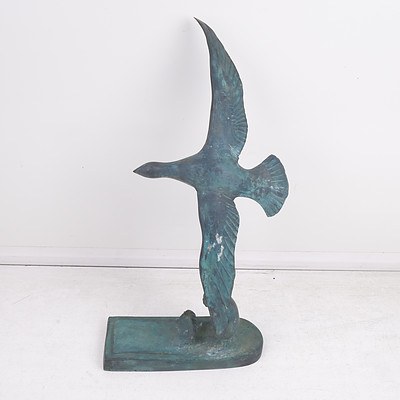 Bronze Flying Bird Statue