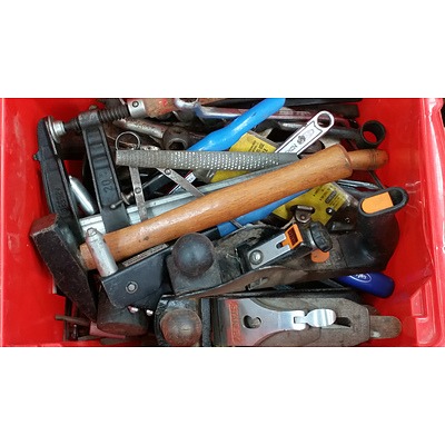 Selection of Woodworking, Automotive and Garden Tools