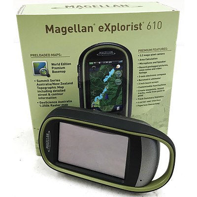 Magellan eXplorist 610 Rugged GPS