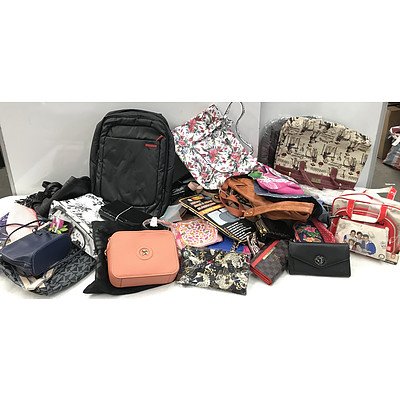 Bulk Lot of Brand New Handbags Purses & Bags - RRP Over $500