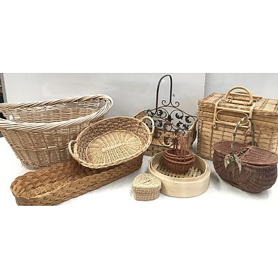 Woven Baskets, Totes & More