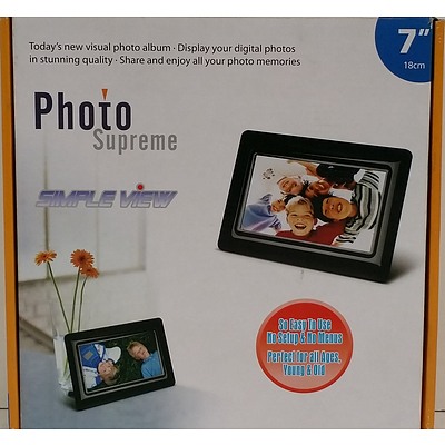 Photo Supreme 18cm Digtal Photo Album - New