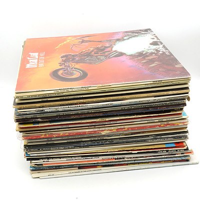 Over 50 Records, Include Meatloaf, Diana Ross, Johnny O'Keefe, Doobie Brothers and More