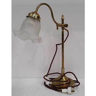 Brass Beside Reading Lamp
