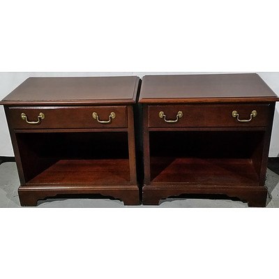 Drexel Heritage Bedside Tables - Lot of Two