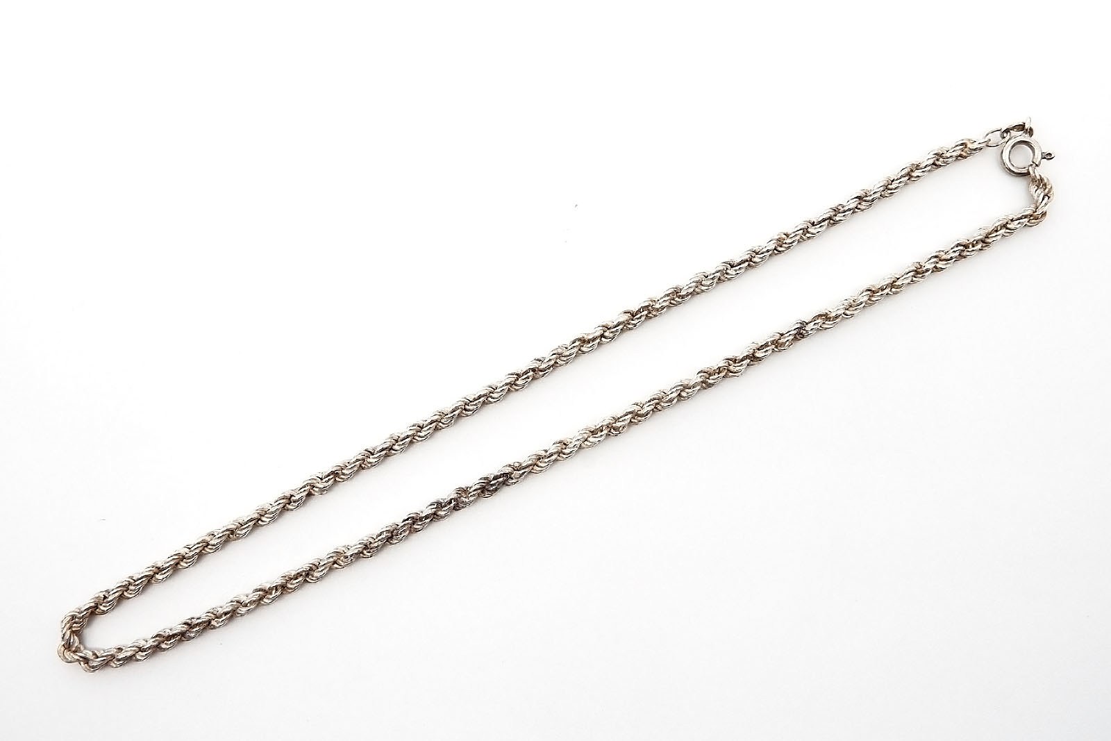 'Sterling Silver Triple Rope Chain'