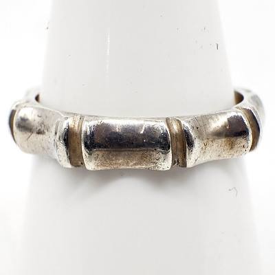 Sterling Silver Fancy Band Ring