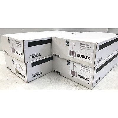 Kohler Singulier Tall Single Lever Basin Mixer - Lot of 4 Brand New - RRP Over $700