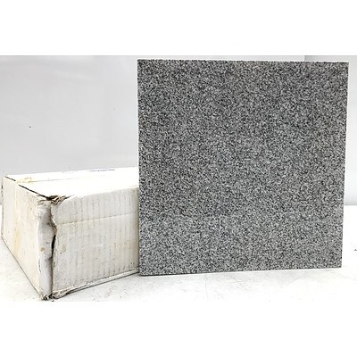 Approximately 36Sq Metres Grey Mist Granite Tiles - Brand New