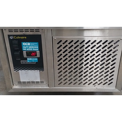 Stainless Steel Combination Hot and Cold Food Service/Display