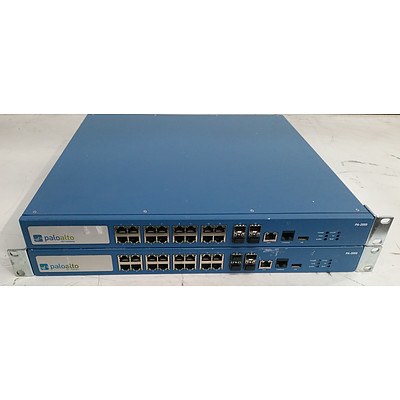 Palo Alto Networks (PA-2050) Firewall Security Appliance - Lot of Two