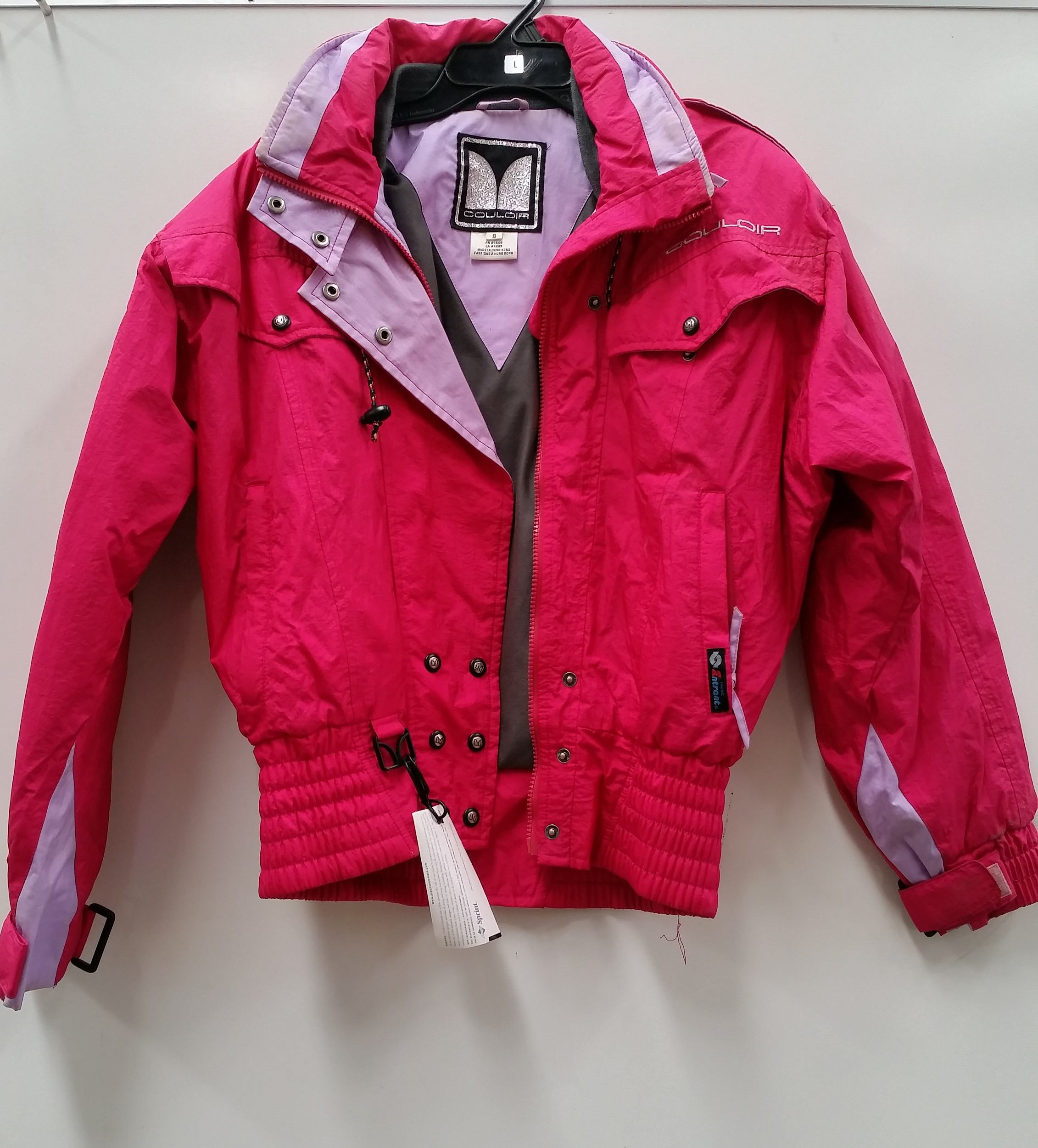 Couloir Women's Hot Pink Ski Jacket Lot 1097404 ALLBIDS