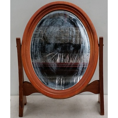 Framed Cheval Table Mirror