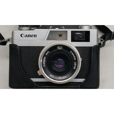 Vintage Pentax, Canon and Voigtlander Cameras and Accessories