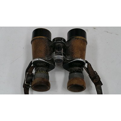 Vintage Jena Turex Carl Zeiss Binoculars
